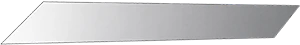 Silver metallic gradient horizontal banner