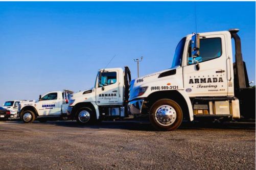 Towing Company Acquisitions Armada Towing Service commercial fleet